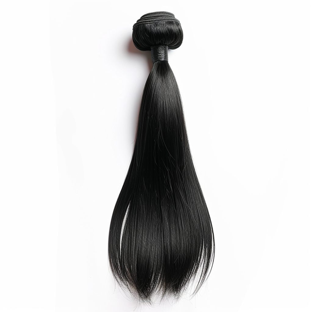 Straight black bundle