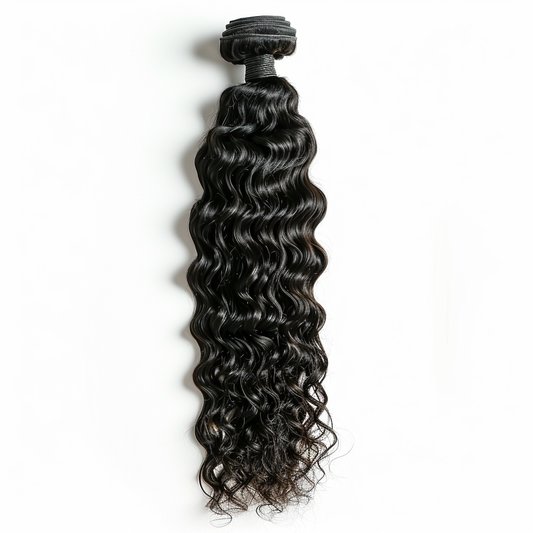 Curly black bundle